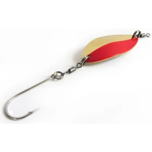 P-Line Pro Steel Lures 2/5oz Gold/Flourescent Red