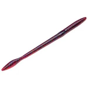 Strike King Bullworm 10'' Plum Apple