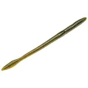 Strike King Bullworm 10'' Green Pumpkin