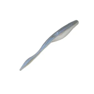 Strike King CaffeineShad 4'' Blue Glimmer Pearl Belly 8pk
