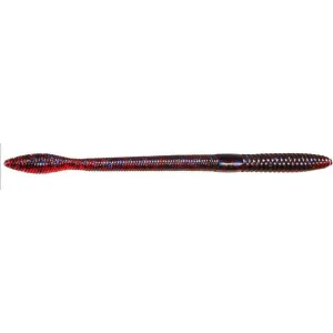 Strike King Finesse Worm 5'' Blue Fleck