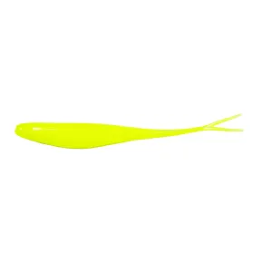 Z Man Scented Jerk ShadZ 7'' Hot Chartreuse 4pk