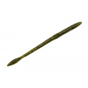 Strike King Finesse Worm 4'' Watermelon Red Flake 15pk