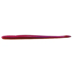 Roboworm Straight Fat 6'' Red Crawler 8pk