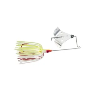 Strike King Elite Buzzbait 3/8oz Bleeding Chart/White