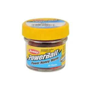 Berkley Power Honey Worm 1'' Red