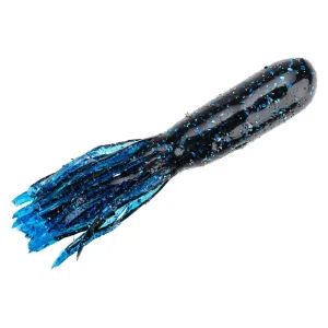 Strike King KVD ProModelTube Blk Blue Flake Blue Tail 10p