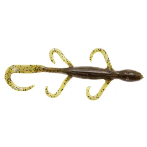 Z Man LizardZ 6'' Green Pumpkin 6pk