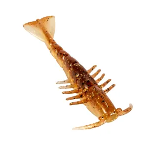 Z Man Salty Ned ShrimpZ 2.5'' Rootbeer Gold 6pk