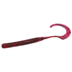 Zoom Curly Tail 4'' Red Bug 20pk
