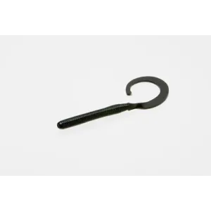 Zoom Curly Tail 4'' Black 20pk
