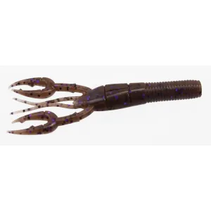 Yamamoto Fat Baby Craw Cinnamon w/Blk & Purple 7pk