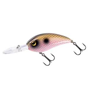 Bomber Fat Free Shad Jr. Crankbait 2-1/2" 5/8 oz Electric Shad