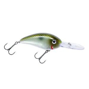 Bomber Fat Free Shad Crankbait 3" 1 oz Green Pearl Shad