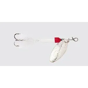 Yakima Rooster Tail  3/8oz White Red Head
