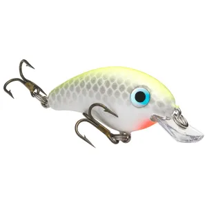 Strike King Bitsy Pond Minnow Crankbait 1-1/4" 3/32 oz Chartreuse/White