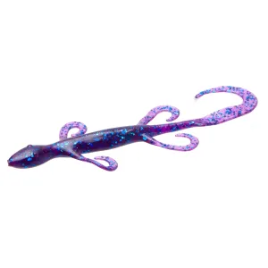 Zoom Lizard 6'' Electric Blue 9pk