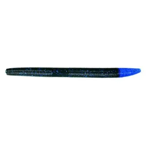 Strike King Shim-E Stick 5'' Black Blue-Blue Tip 7pk