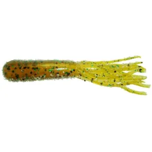 Strike King BitsyTube 2.75'' Pumpkin Green Flake 10pk