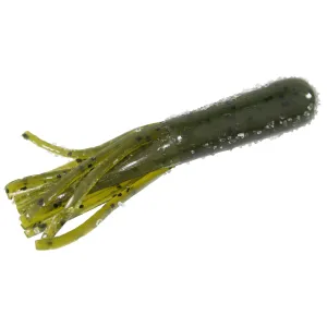 Strike King BitsyTube 2.75'' Green Pumpkin 10pk