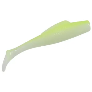 Strike King Glass Minnow 4'' Glow Chartreuse Laminate 5pk