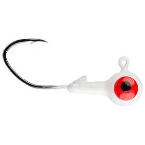 Mr Crappie Slab Slasher Jig Heads 1/8 oz Refrigerator White 8/ct