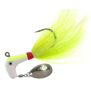 Road Runner Bucktail 1oz White/Red/Chart