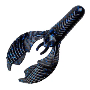 Yum Craw Chunk 3.25'' Blue Black Flk