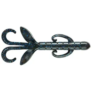 Yum Christie Critter 4.5'' Black Blue Flake 8pk