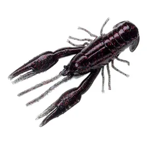Yum Crawbug 3.25'' Black Neon 8pk