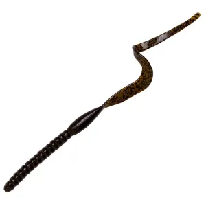 Yum Ribbontail 7.5'' Green Pumpkin/Purple