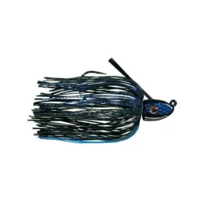 Strike King TG Swim Jig 1/4oz Black Blue