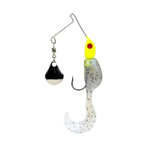 Mr Crappie Spin Baby Glimmer Blue