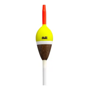 Thill America's ClassicFloat Oval 4'' Org/Yl/Wht Slip