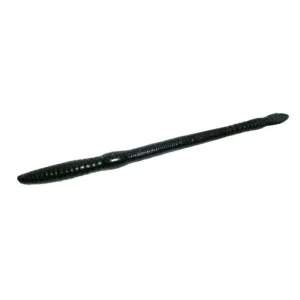 Creme Scoundrel Worms 6'' Black 12pk