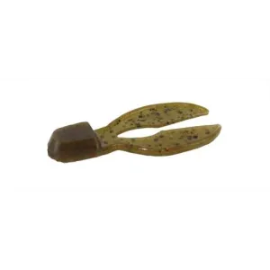 Zoom Super Chunk Jr 2'' Green Pumpkin Red 6pk