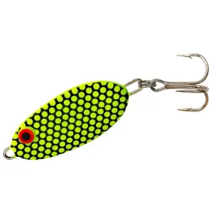 Bomber Slab Spoon 7/8 Fl Yellow/Black Scale