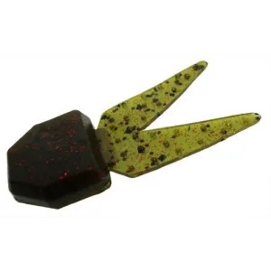 Zoom Small Chunk 2.5'' Green Pumpkin Red 5pk