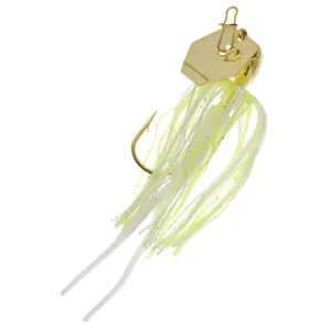 ChatterBait Micro 1/8oz Chartreuse/White