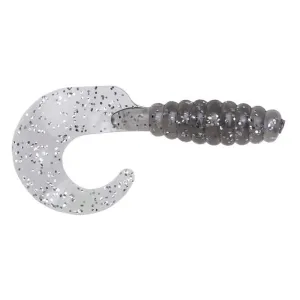 Yum Grub 3'' Smoke Silver Flake 15pk