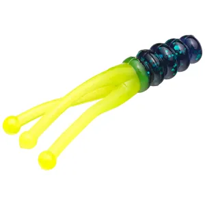 Mr Crappie Joker 2'' Junebug-Chart Glitter Tail 1