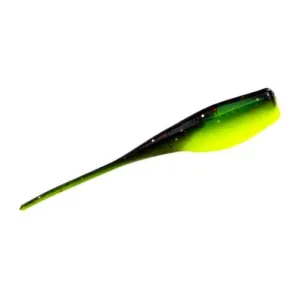 Mr Crappie LightningShad 2'' Tuxedo Black-Chart Laminate