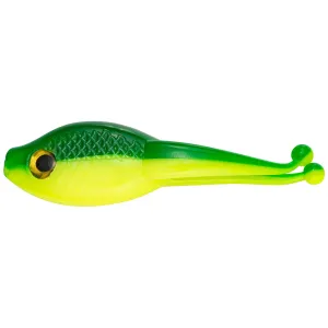 Mr Crappie Scizzor Shad Body Lime-A-Nator 10pk