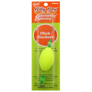 Betts Click Clackers Oval 2.5'' Yellow