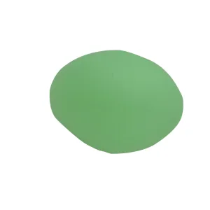 P-Line Egg Shaped Glow Beads 6 x 8 Soft Green Glow