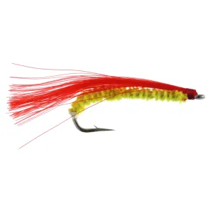 P-Line Rig Shrimp Fly SF70 Red/Yellow