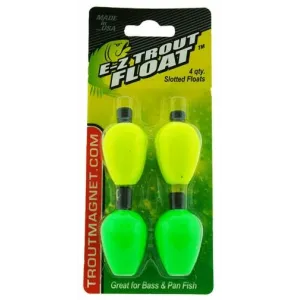Leland E-Z Panfish Floats Pear 1.25'' Slotted .75''d