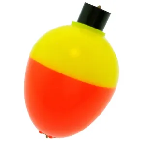 Betts Plastic Pear 1'' Orange/Yellow 3pk