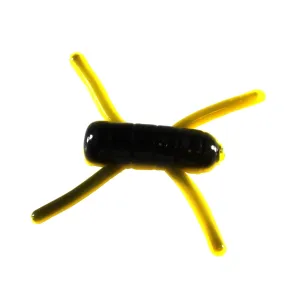 Southern Pro Bream Bug 1.5'' Black/Yellow 10pk