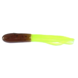 Southern Pro Tube 1.5'' Pumpkin/Chartreuse 10pk